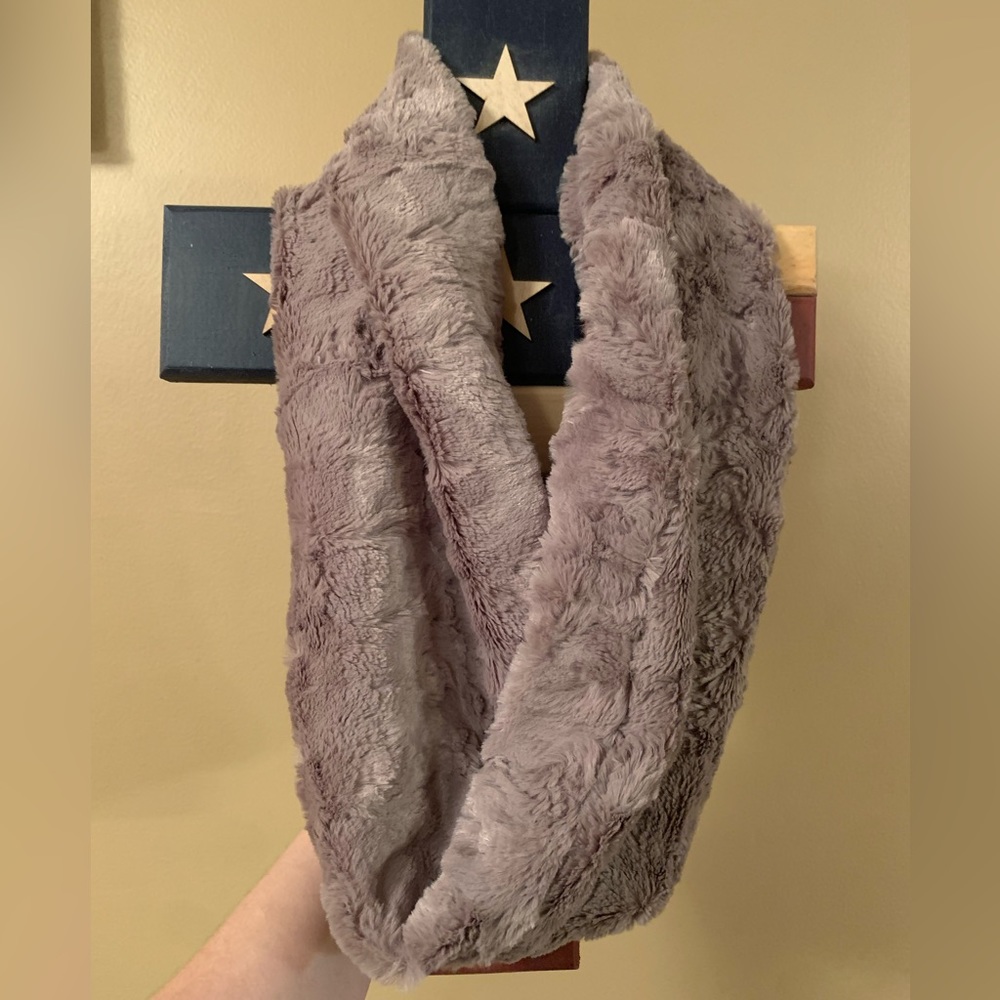Minky infinity scarf
